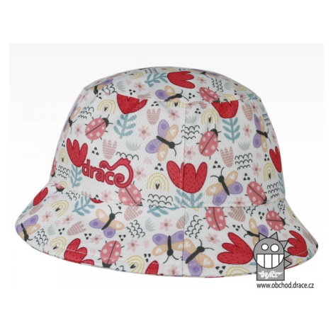 Funkční letní klobouk Dráče - Florida 36, bílá, louka Barva: Bílá