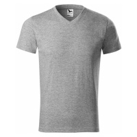 MALFINI Tričko Heavy V-neck