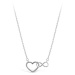 JVD Romantický stříbrný náhrdelník SVLN0201SH20045