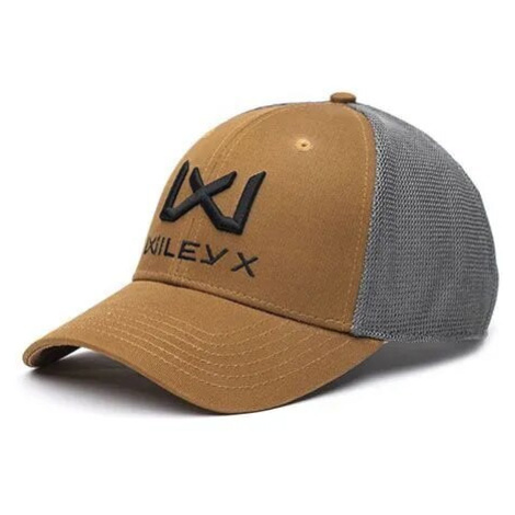 Kšiltovka Trucker Cap Logo WX WileyX® – černá, Tan/Grey Wiley X