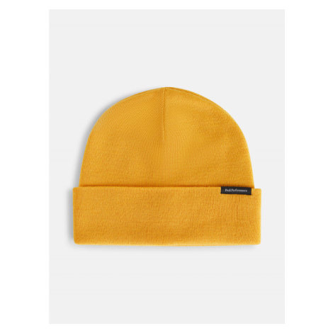 Čepice peak performance merino wool blend hat žlutá