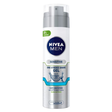 Nivea Pánský gel na holení Sensitive pro třídenní strniště 250 ml