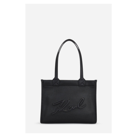 Kabelka karl lagerfeld k/skuare md tote grainy black