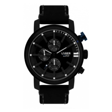 Pánské hodinky LOSER Legacy BLACK CODE LOS-L04 + dárek zdarma JVD