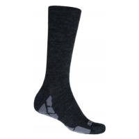 Ponožky SENSOR HIKING MERINO černo/šedé