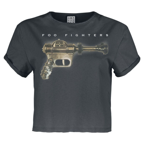 Foo Fighters Amplified Collection - Ray Gun Dámské tričko charcoal
