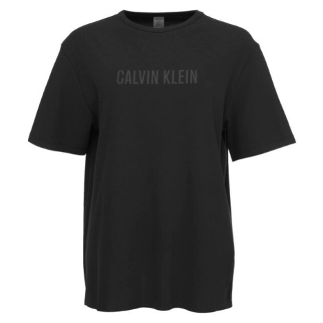 Calvin Klein S/S CREWNECK Dámské triko, černá, velikost