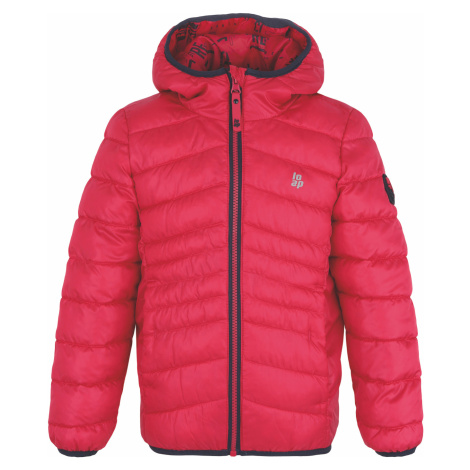 Loap Intermo Dětská zimní bunda CLK2262 Růžová