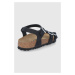 Kožené sandály Birkenstock Kumba dámské, černá barva