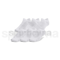 Ponožky Under Armour UA Essential No Show 6pk 1382611-100 - white +