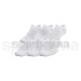 Ponožky Under Armour UA Essential No Show 6pk 1382611-100 - white +