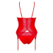 Dámský erotický korzet Diyosa corset red - OBSESSIVE