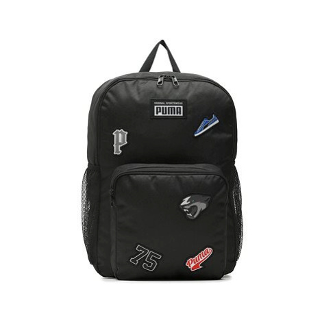 Puma Patch Backpack Unisex, černý