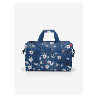 Modrá dámská květovaná cestovní taška Reisenthel Allrounder L Garden Blue