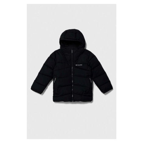 Dětská lyžařská bunda Columbia Arctic Blas černá barva