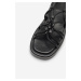 Sandály SIMPLE ANDORA-101666 Přírodní kůže (useň) - Lícová