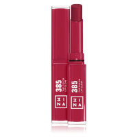 3INA The Color Lip Glow hydratační rtěnka s leskem odstín 385 - Wild, berry pink 1,6 g