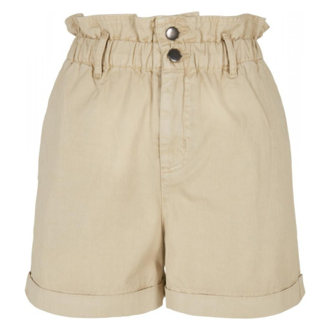 Ladies Paperbag Shorts - softseagrass Urban Classics
