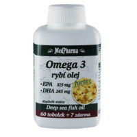 MedPharma Omega 3 – rybí olej Forte 67 tablet