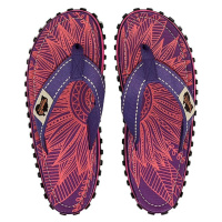 Žabky Gumbies Islander dámské, fialová barva, na plochém podpatku