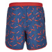Urban Classics Pattern Retro Swim Shorts pepperoni aop