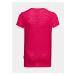 Růžové holčičí tričko s potiskem SAM 73