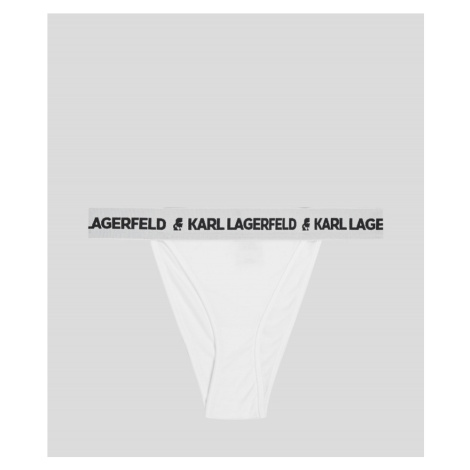 Spodní prádlo karl lagerfeld logo brazilian bílá