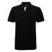 Asquith &amp; Fox Pánské polo triko AQ012 Black
