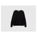 Benetton, V-neck Sweater In Modal® Blend