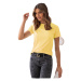 D Street Dámské tričko Katelyn světle žlutá Žlutá