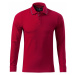 Malfini premium Contrast Stripe Ls Pánská polokošile 258 formula red