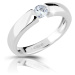 Modesi Stříbrný prsten s kubickým zirkonem M01211 57 mm