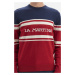 Svetr la martina man sweater crew neck lambscot různobarevná