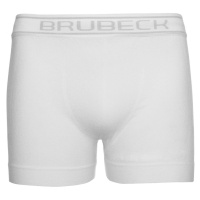 Boxerky Brubeck Classic Cotton bílé