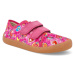 Barefoot tenisky Froddo - BF Fuxia+ plátěné růžové