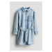 H & M - Džínové košilové šaty - modrá