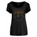 Def Leppard tričko, Vintage Circle Girly Black, dámské