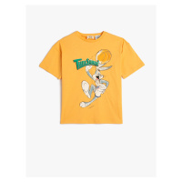 Koton Bugs Bunny Tričko Licencované Krátký Rukáv Kulatý Výstřih Bavlna