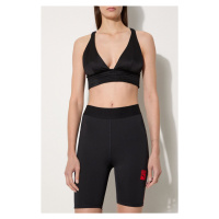 Tréninkové šortky Puma X Vogue dámské, černá barva, s potiskem, high waist, 535080-01