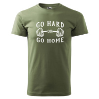 DOBRÝ TRIKO Pánské tričko s potiskem Go hard