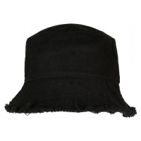 Open Edge Bucket Hat - black
