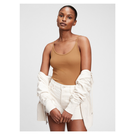 GAP Tílkové body rib bodysuit - Dámské