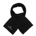 Šála karl lagerfeld k/ikonik 2.0 knit scarf černá
