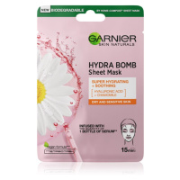 Garnier Skin Naturals Moisture+Comfort super hydratační zklidňující textilní maska pro suchou až