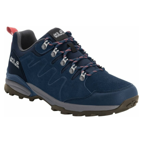 Jack Wolfskin Refugio Texapore Low W Dark Blue/Grey Dámské outdoorové boty