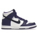 Nike Dunk High Electro Purple Midnight Navy (GS)