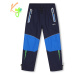 Chlapecké šusťákové kalhoty, zateplené - KUGO DK7132, tmavě modrá Barva: Modrá tmavě