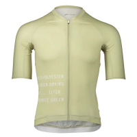 POC Cyklistický dres s krátkým rukávem - PRISTINE PRINT - světle zelená