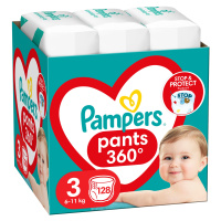 Pampers Active Baby Pants Kalhotkové plenky vel. 3, 6-11 kg, 128 ks