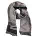 Šála camel active jaquard scarf šedá